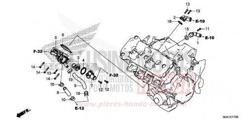 THERMOSTAT CB650FAE de 2014
